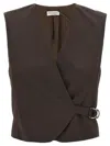 Brunello Cucinelli Tropical Luxury Wool Vest