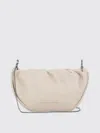 Brunello Cucinelli Clutch  Woman Color Beige In Beige