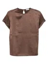 Brunello Cucinelli Crystal-embellishment Blouse