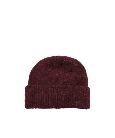 Brunello Cucinelli Cuffed Wool Hat In Black