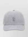 Brunello Cucinelli Curved Brim Hats Collection