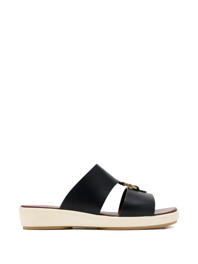 Brunello Cucinelli Cutout Hardware Sandals In Multi