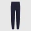 Brunello Cucinelli Relaxed Fit Trousers With Side Pocket And Belt Loops In Blue Freddo
