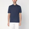 Brunello Cucinelli Men Melange Cotton And Linen Polo Shirt