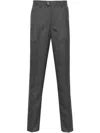 Brunello Cucinelli Dark Grey Classic Trousers