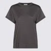 Brunello Cucinelli Dark Grey Wool Knitwear