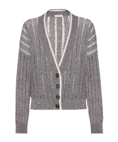 BRUNELLO CUCINELLI DAZZLING CARDIGAN