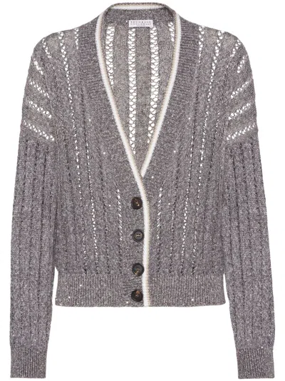 BRUNELLO CUCINELLI DAZZLING CARDIGAN
