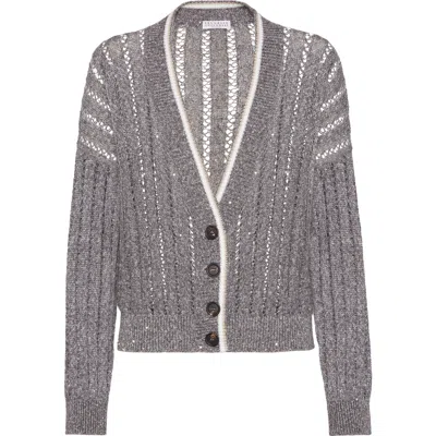 BRUNELLO CUCINELLI BRUNELLO CUCINELLI DAZZLING CARDIGAN