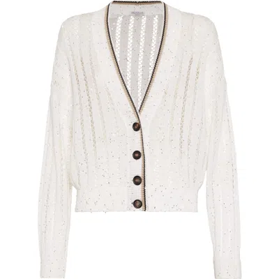 BRUNELLO CUCINELLI BRUNELLO CUCINELLI DAZZLING CARDIGAN