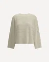 Brunello Cucinelli Dazzling Cashmere And Wool Sweater In Neutral