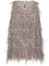 Brunello Cucinelli Dazzling Embroidery Top In Neutrals