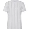 Brunello Cucinelli Dazzling Embroidery T-shirt In White