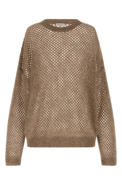 BRUNELLO CUCINELLI 'DAZZLING MESH' SWEATER