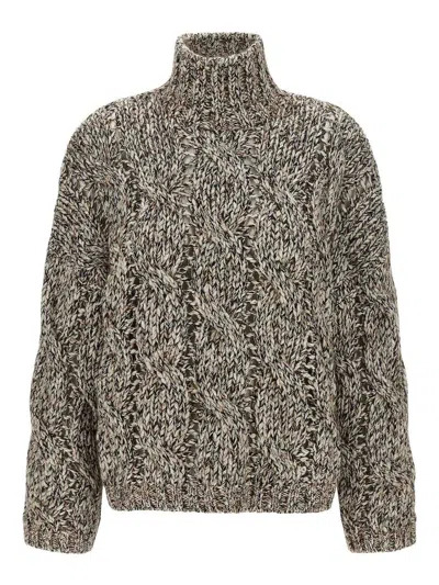BRUNELLO CUCINELLI DAZZLING NET SWEATER
