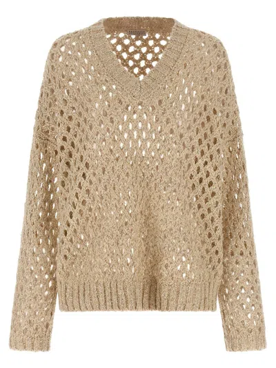 BRUNELLO CUCINELLI BRUNELLO CUCINELLI 'DAZZLING NET' SWEATER