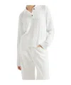 Brunello Cucinelli Dazzling Cables Sweater In White