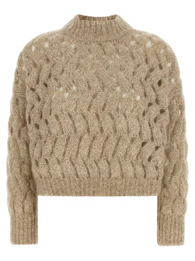 BRUNELLO CUCINELLI BRUNELLO CUCINELLI 'DAZZLING WAVES' SWEATER