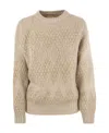 Brunello Cucinelli Sweaters In Nude
