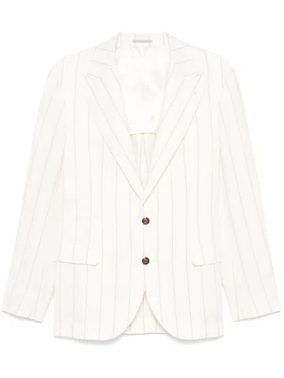 BRUNELLO CUCINELLI DECONSTRUCTED BLAZER
