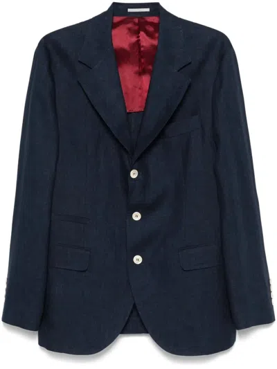 BRUNELLO CUCINELLI DECONSTRUCTED BLAZER