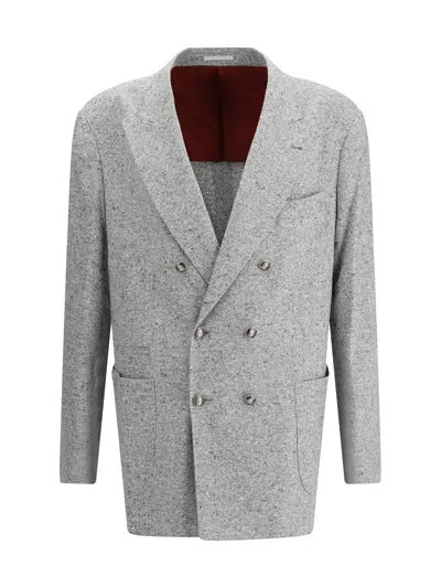 BRUNELLO CUCINELLI DECONSTRUCTED BLAZER