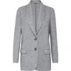 Brunello Cucinelli Deconstructed Blazer In Grey