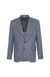 Brunello Cucinelli Deconstructed Cavallo Blazer In Blue
