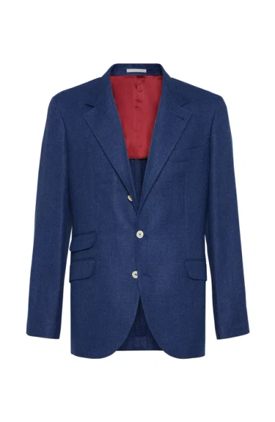 BRUNELLO CUCINELLI BRUNELLO CUCINELLI DECONSTRUCTED CAVALLO BLAZER
