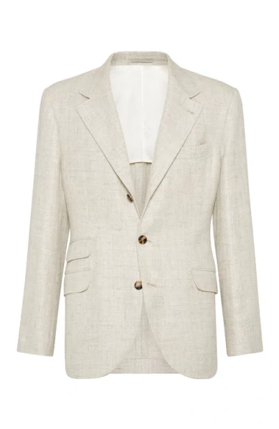 BRUNELLO CUCINELLI BRUNELLO CUCINELLI DECONSTRUCTED CAVALLO BLAZER