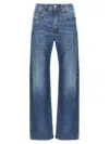 Brunello Cucinelli Delavé Finish Straight Leg Jeans In Blue