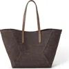 Brunello Cucinelli Bc Duo Shoulder Bag In Chocolate