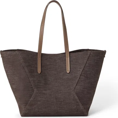 BRUNELLO CUCINELLI BRUNELLO CUCINELLI DENIM BC DUO BAG