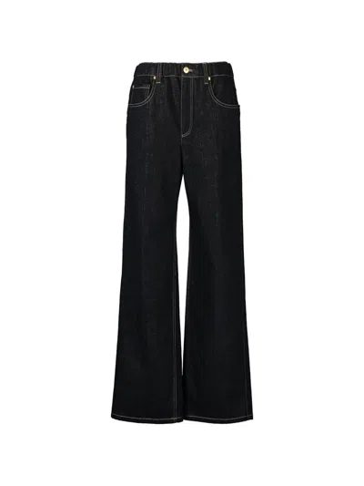 Brunello Cucinelli Denim Cotton Jeans In Black