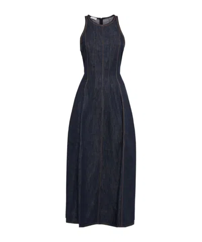 Brunello Cucinelli Denim Dress In C7081
