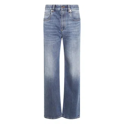 Brunello Cucinelli Denim Flared Jeans