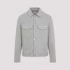 Brunello Cucinelli Structured Denim Jacket With Soft Finish