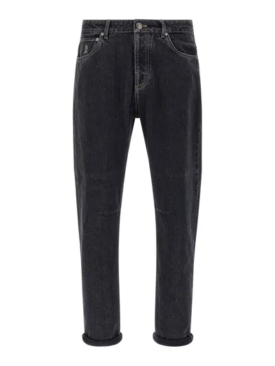 BRUNELLO CUCINELLI DENIM GREY JEANS