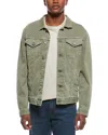 Brunello Cucinelli Denim Jacket In Green