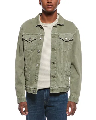Brunello Cucinelli Denim Jacket In Green