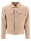 BRUNELLO CUCINELLI BRUNELLO CUCINELLI LIGHTWEIGHT DENIM JACKET