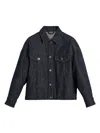 Brunello Cucinelli Denim Jacket In Blue