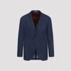 Brunello Cucinelli Single-breasted Denim Blazer In Blue