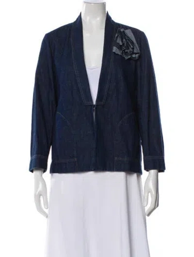 Pre-owned Brunello Cucinelli Denim Jacket In Blue