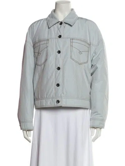 Pre-owned Brunello Cucinelli Denim Jacket In Blue