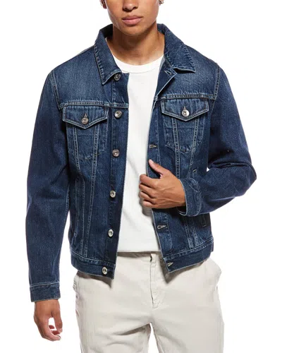 Brunello Cucinelli Denim Jacket In Blue