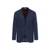 Brunello Cucinelli Single-breasted Denim Blazer In Blue