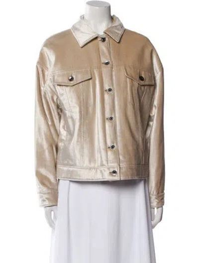 Pre-owned Brunello Cucinelli Denim Jacket In Neutral
