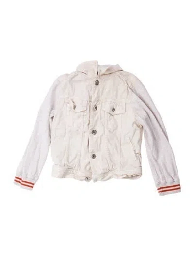 Pre-owned Brunello Cucinelli Denim Jacket In Neutrals