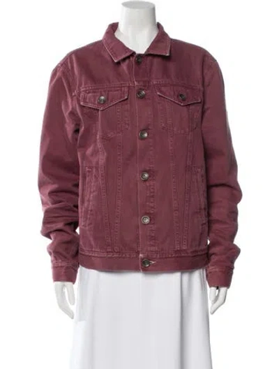 Pre-owned Brunello Cucinelli Denim Jacket In Pink